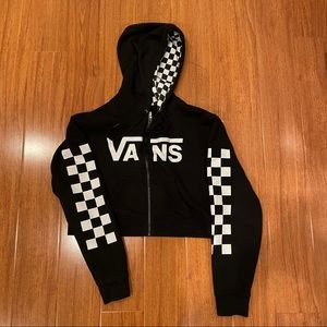 VANS zipper hoodie